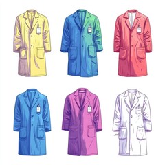 Colorful Lab Coats: A Fashionable and Functional Guide to Medical Apparel