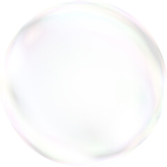 soap bubble  isolated on transparent background