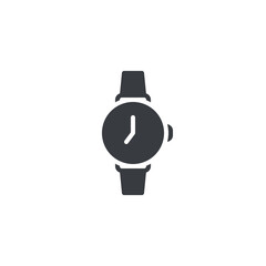 Wristwatch vector icon
