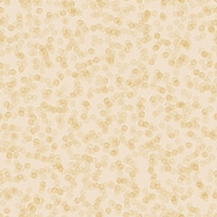 Seamless pattern with scanned real pressed dried field chamomile on neutral background. Texture with pharmaceutical daisies flowers.