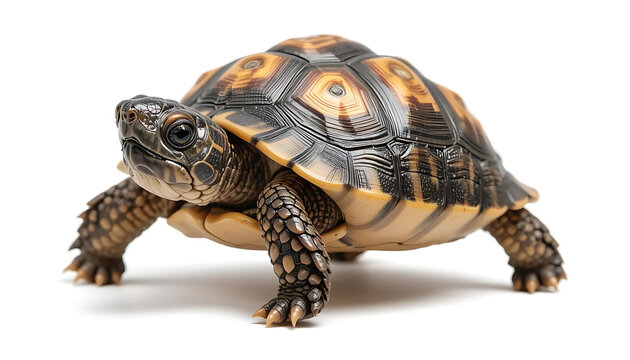 Spectacular Close-Up of a Yellow-Footed Tortoise