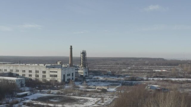 abandoned sugar factory