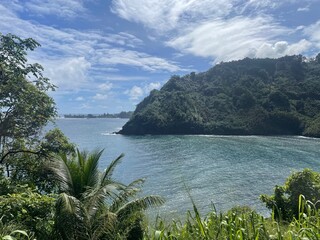 tropical island view