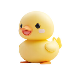 duck isolated on white