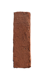 bricks isolated on white background side view
