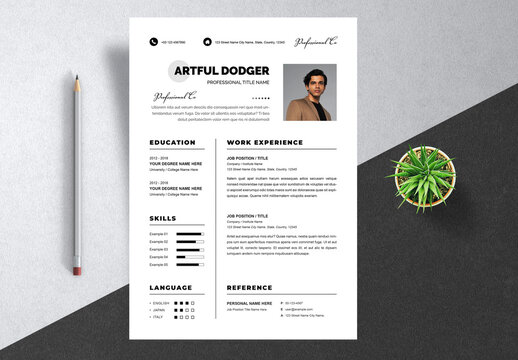 Clean Resume Template