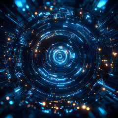 Obraz premium Abstract technology background
