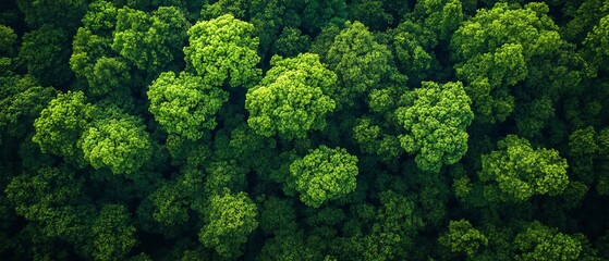 Fototapeta premium Reforestation efforts in vibrant forest ecosystem, thriving nature, young trees flourishing, environmental renewal and sustainable forest care