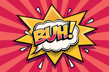 Pop! Pop art funny comic speech word. Fashionable poster and banner. Social Media Connecting Blog Communication Content. Trendy and fashion color retro vintage illustration background. Easy editable. 