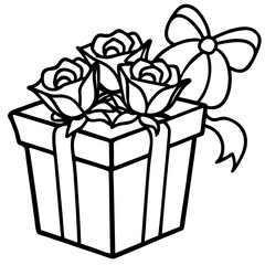 gift box with bow