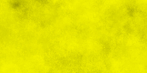 Abstract yellow paper textured background, painted wall in old fashioned yellow closeup, old scary and creepy yellow grunge cement wall.