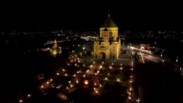St. John the Baptist Church, Armenia, Abovyan city, Kotayk region. The foundation stone of the church was laid on August 24, 2006. The consecration ceremony took place on May 14, 2013.