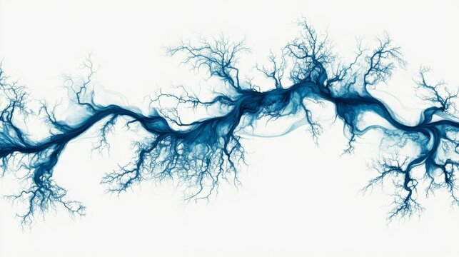 Detailed watercolor illustrations showcase river networks of deltas.