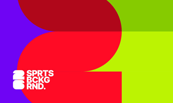 Background for sports event, competition or cup. World Championship 2026. Design with geometric shapes for social media, poster, layout, template. 
