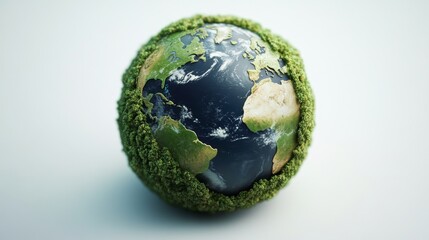 A powerful visual reminder of our responsibility towards the Earth.