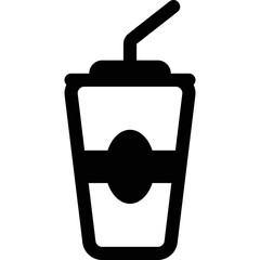 Simple vector icon coffee to go
