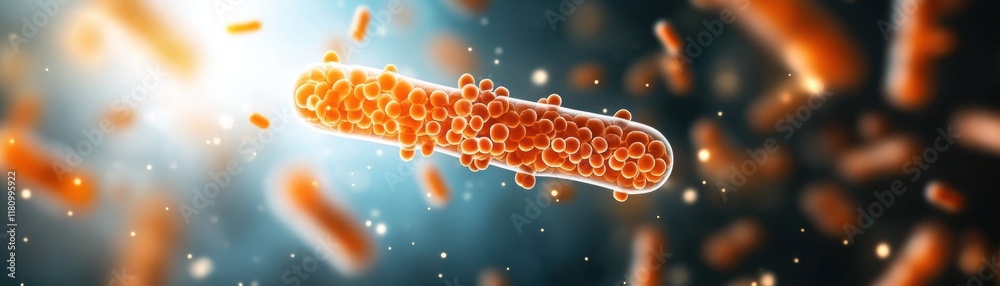 Poster intricate closeup of a single cell capturing the complexity of life with vibrant structures and enga
