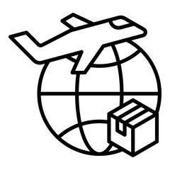 International Delivery Icon