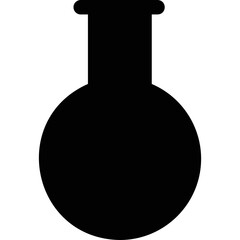Simple vector icon flask
