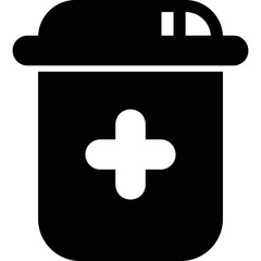 Simple vector icon pills