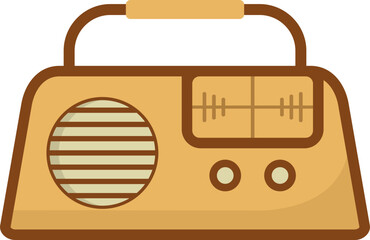 Retro Radio Illustration