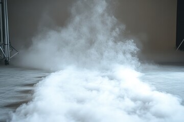 Studio fog, low-lying, photoshoot, backdrop, grey floor
