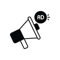 Advertise vector icon