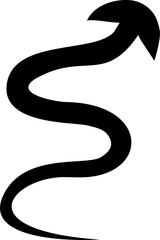 Naklejka premium Hand Drawn Arrow