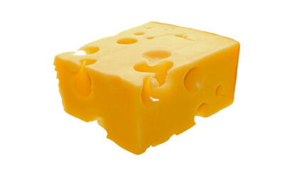cheese isolated on white background