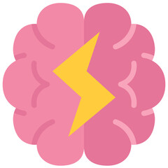flash flat icon