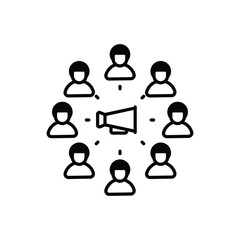 Viral Marketing vector icon