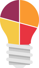 Infographic Light Bulb
