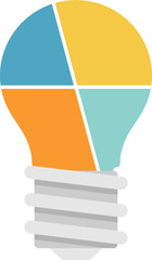 Infographic Light Bulb