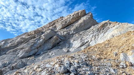 Majestic Mountain Scenery with Dramatic Rock Formations