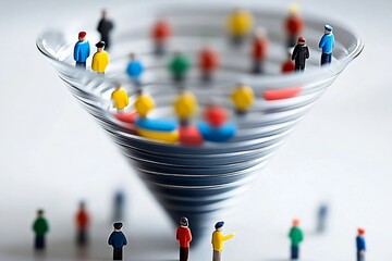 How the sales funnel model aids in marketing strategies
