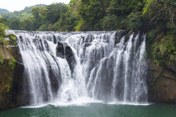 Shifen waterfall in Taiwan a scenic natural attraction
