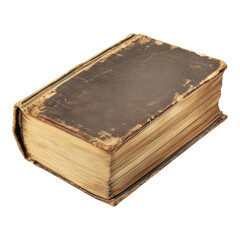 Obraz premium Isolated Book on White Background for Educational Use on Transparent Background