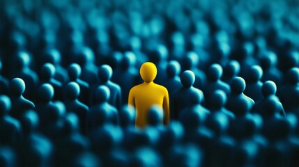 Obraz premium Exploring the theme of job vacancies and the recruitment process.