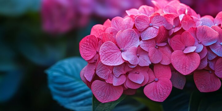 Valentine s Day hydrangea adorned with hearts creates a romantic setting, making it perfect for celebrating Valentine s Day. This Valentine s Day hydrangea captures love and beauty.