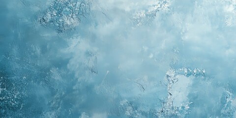 Fototapeta premium Light blue cement background creating a serene atmosphere, ideal for various design projects, showcasing the unique texture and color of a light blue cement backdrop.