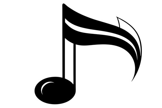 recommend clip art: music note silhouette vector, music note icon