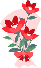 Valentine Flower Bouquet