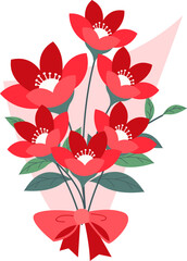 Valentine Flower Bouquet