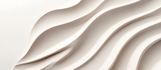 Obraz premium A pile of sand isolated on a white background