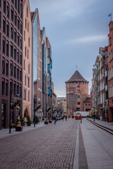 Obraz premium Gdansk, Poland - December 21 2024 