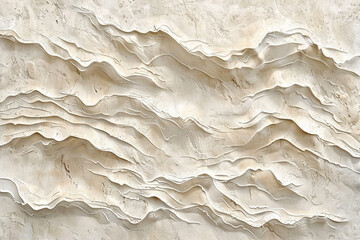 Obraz premium Natural Sand Texture Background with Soft Beige Tones : Generative AI