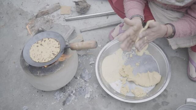 The Traditional Methods of Chapati Making in India