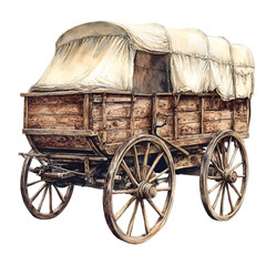 Sepia Spring Clipart Vector Illustration