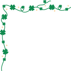 St. Patricks Day Corner Decoration