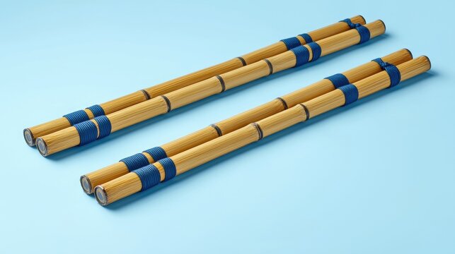 Filipino Martial Arts Escrima Sticks: Bamboo Training Weapons for Self-Defense and Fitness